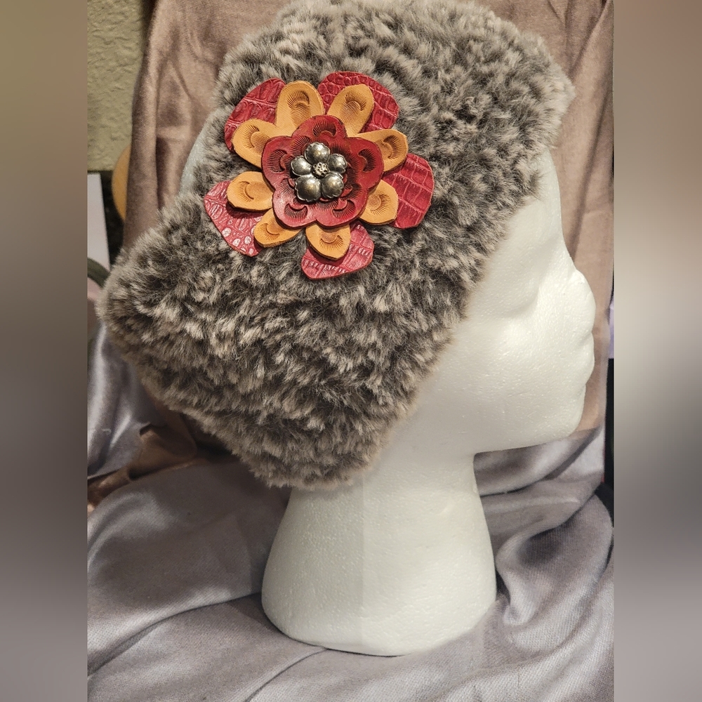 Soft Flower Hat/Headband